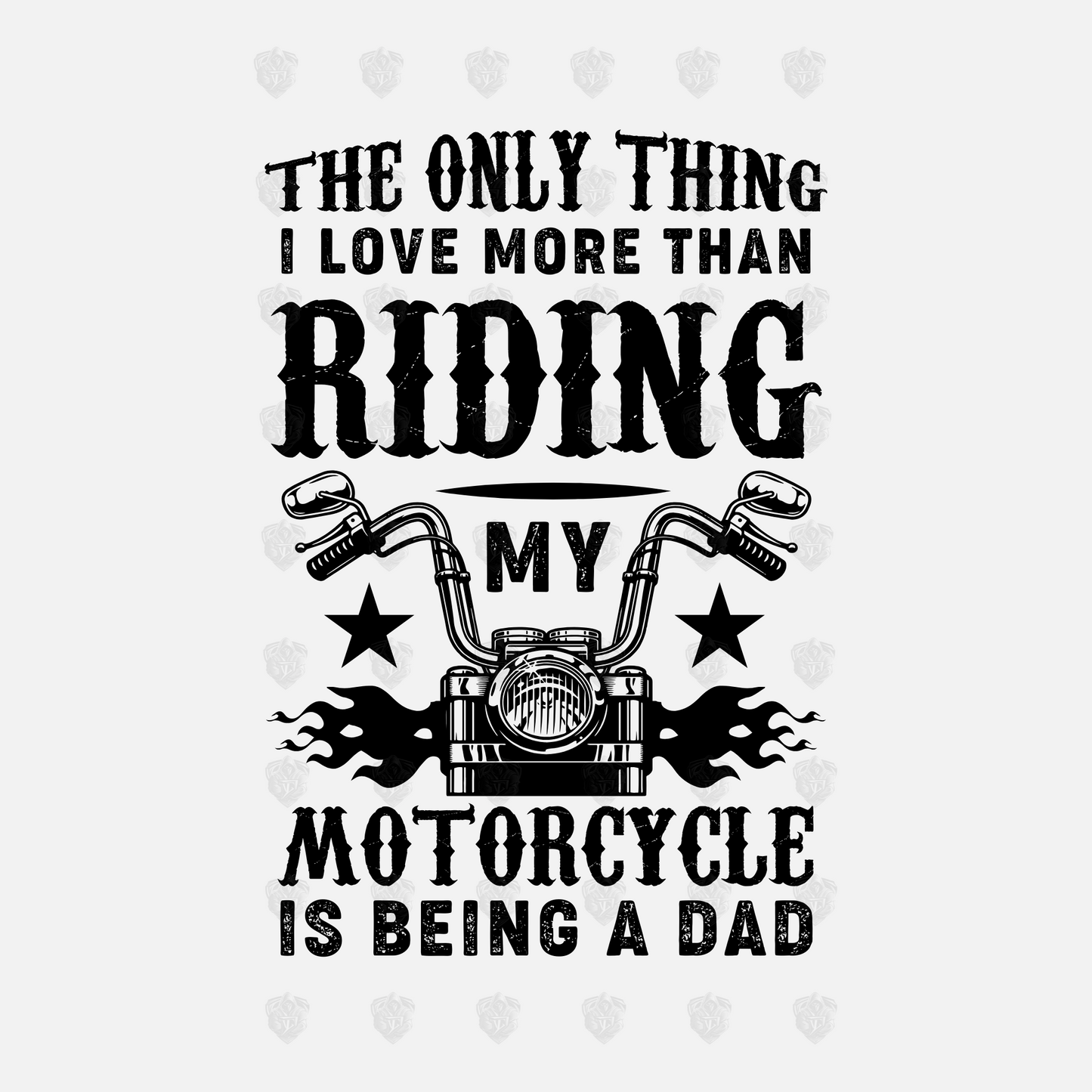 DAD T-Shirt RIDER Rundhals
