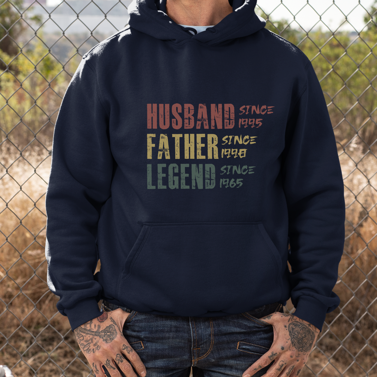 PAPA Hoodie LEGEND personalisiert