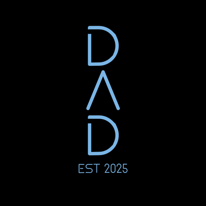 PAPA T-Shirt FUTURISTIC Rundhals personalisiert