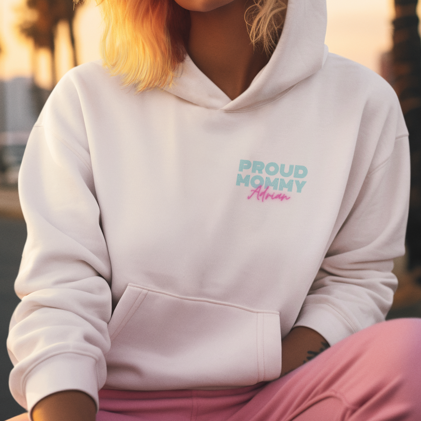 MAMA Hoodie PROUD personalisiert