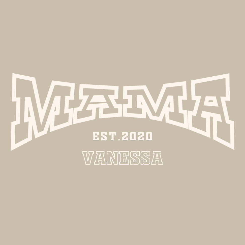MAMA Hoodie COLLEGE personalisiert