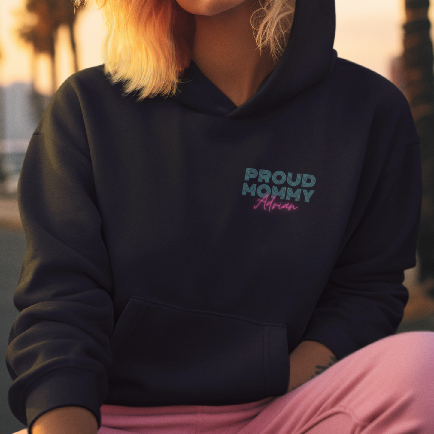MAMA Hoodie PROUD personalisiert