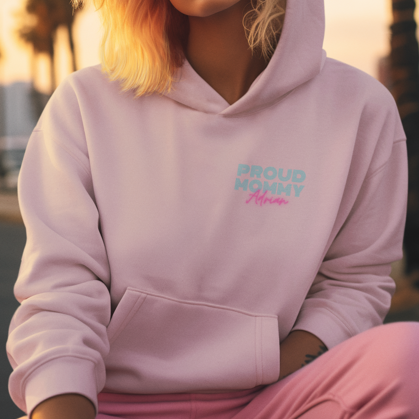 MAMA Hoodie PROUD personalisiert