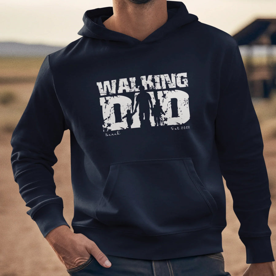 Papa Hoodie Geschenk – Beispielmotiv (Urban Warrior Store)