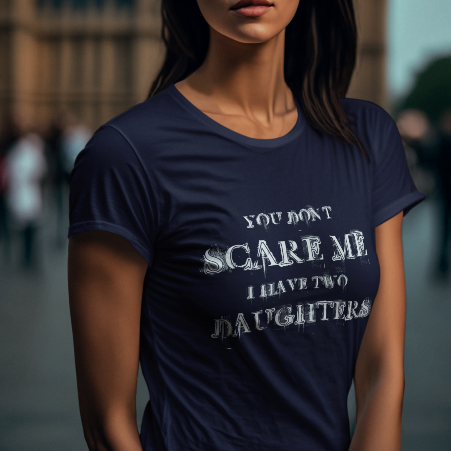 MOM T-Shirt DAUGHTER Rundhals personalisiert