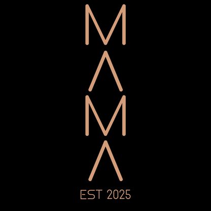 MAMA T-Shirt FUTURISTIC Rundhals personalisiert