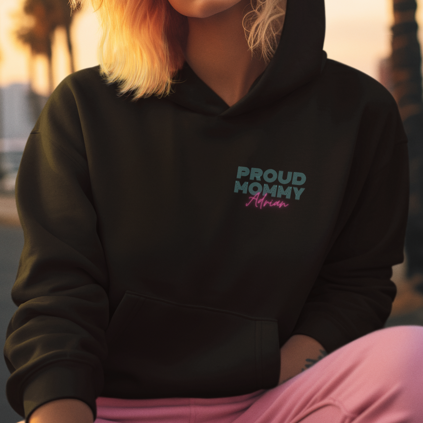 MAMA Hoodie PROUD personalisiert