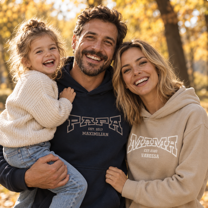 MAMA Hoodie COLLEGE personalisiert