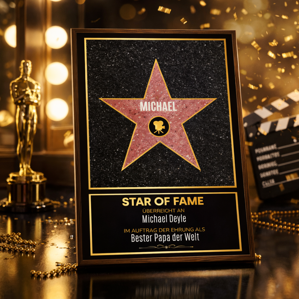 FOTO-POSTER Star of Fame