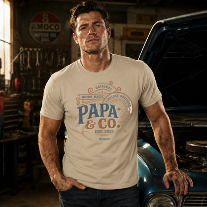 PAPA T-Shirt VINTAGE PAPA & CO