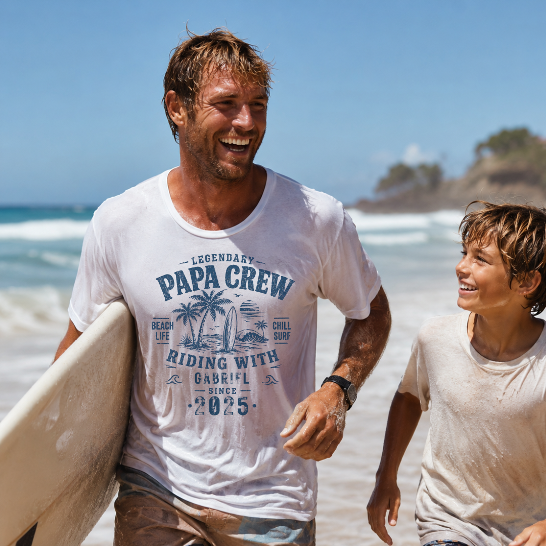 PAPA T-Shirt VINTAGE SURFER