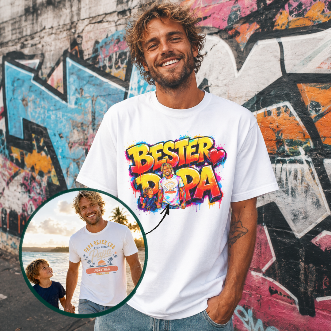 PAPA T-Shirt GRAFFITI-STYLE