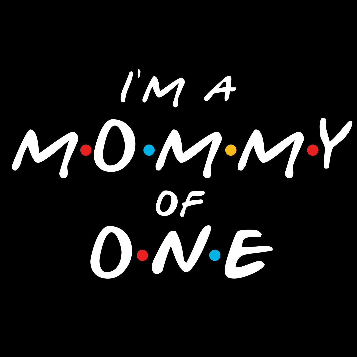 MAMA T-Shirt FRIENDS EDITION Rundhals personalisiert