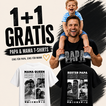 PAPA T-Shirt JACK DANIELS STYLE personalisiert