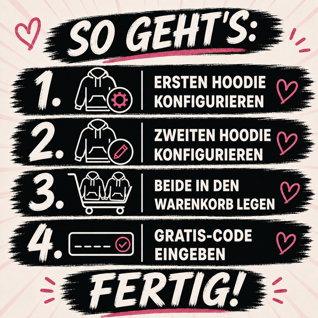 MAMA Hoodie ARROWS personalisiert