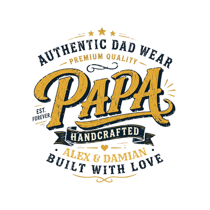 PAPA T-Shirt VINTAGE STYLE