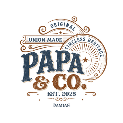PAPA T-Shirt VINTAGE PAPA & CO