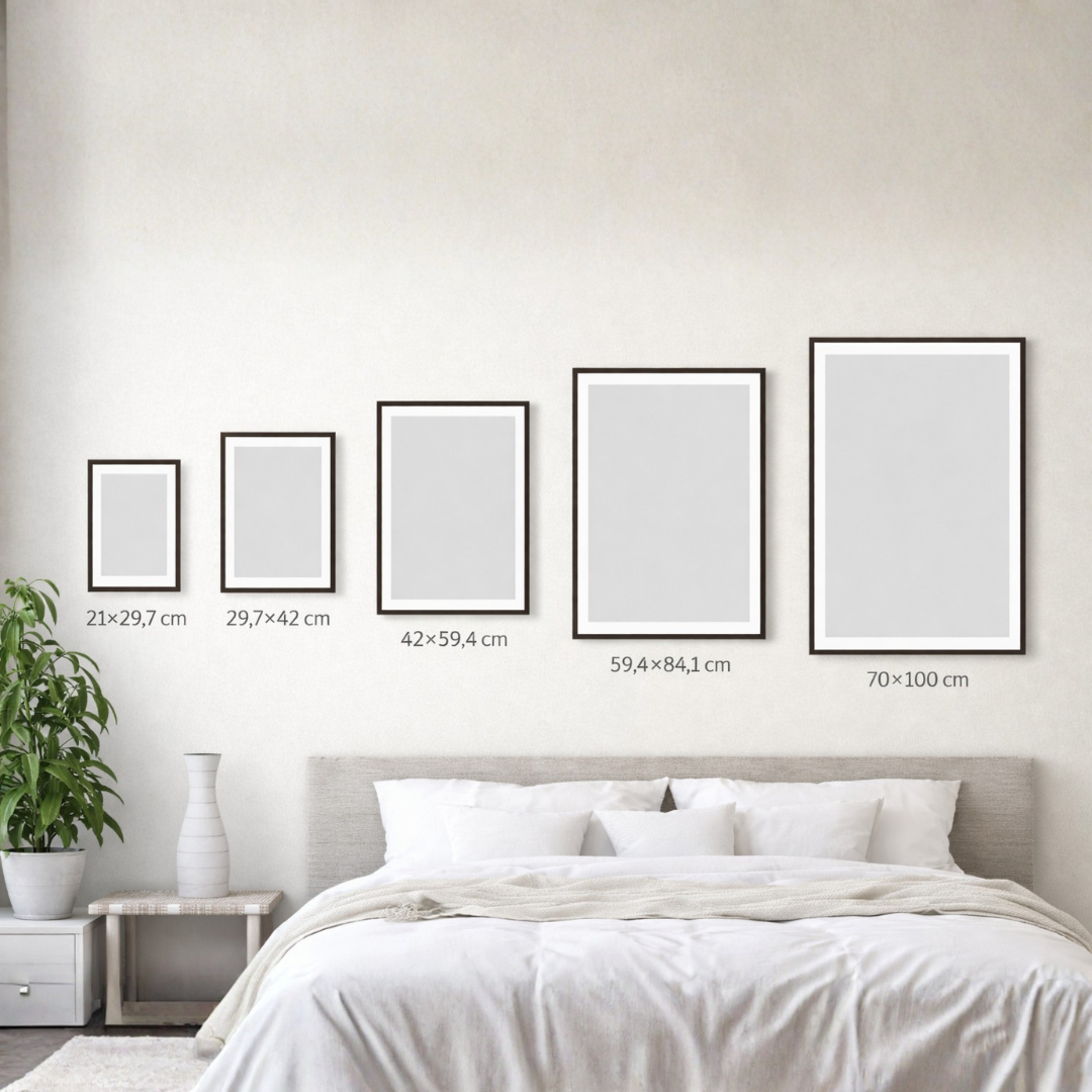 FOTO-POSTER VAN GOGH STYLE mit Deinem Bild & Slogan personalisiert