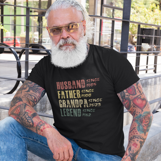 PAPA T-Shirt LEGEND Rundhals personalisiert