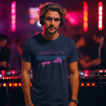 PAPA T-Shirt URBAN WARRIOR Rundhals personalisiert