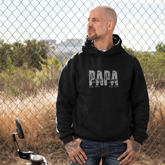 PAPA Hoodie SOLID ROCKS personalisiert