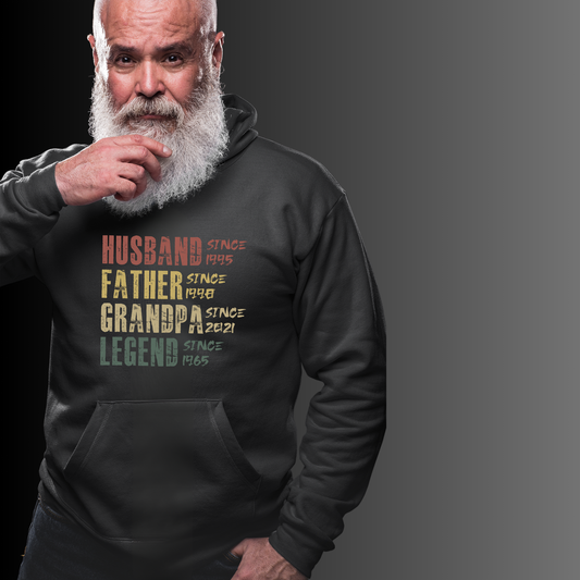 PAPA Hoodie LEGEND personalisiert