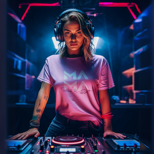 MAMA T-Shirt MINIMAL Rundhals personalisiert