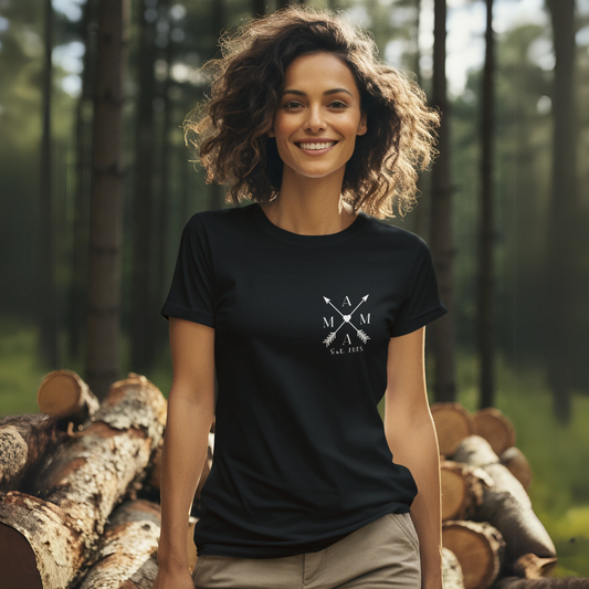 MAMA T-Shirt ARROWS Rundhals personalisiert