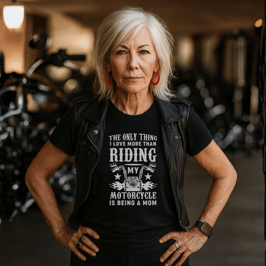 MOM T-Shirt RIDER Rundhals
