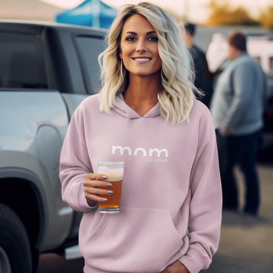 MAMA Hoodie MOM OF TWO personalisiert
