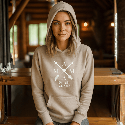 MAMA Hoodie ARROWS personalisiert