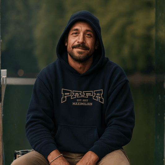 PAPA Hoodie COLLEGE personalisiert