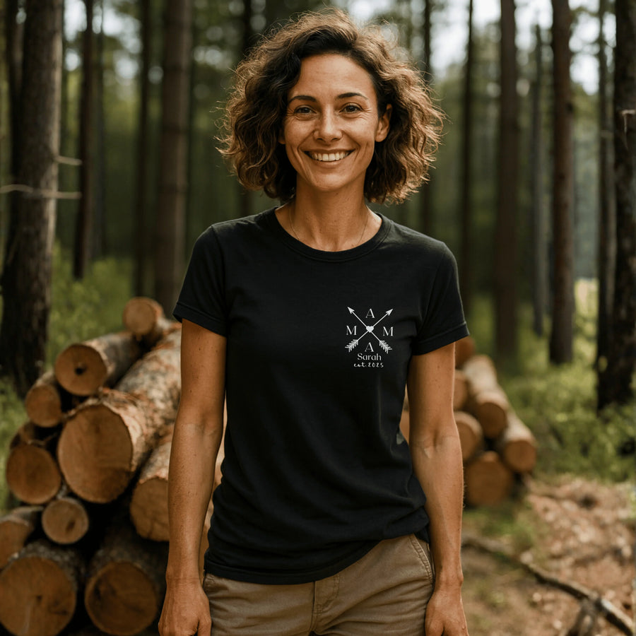 MAMA T-Shirt ARROWS personalisiert