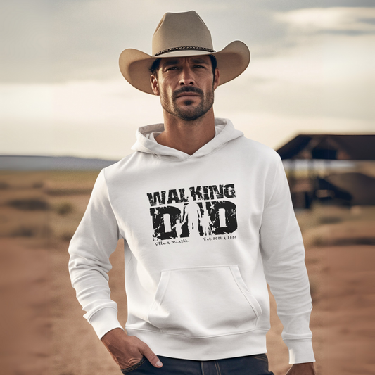 PAPA Hoodie WALKING DAD personalisiert