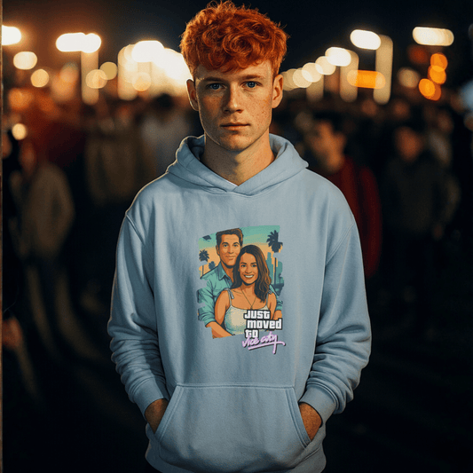PAPA Hoodie GTA STYLE mit Deinem Foto personalisiert