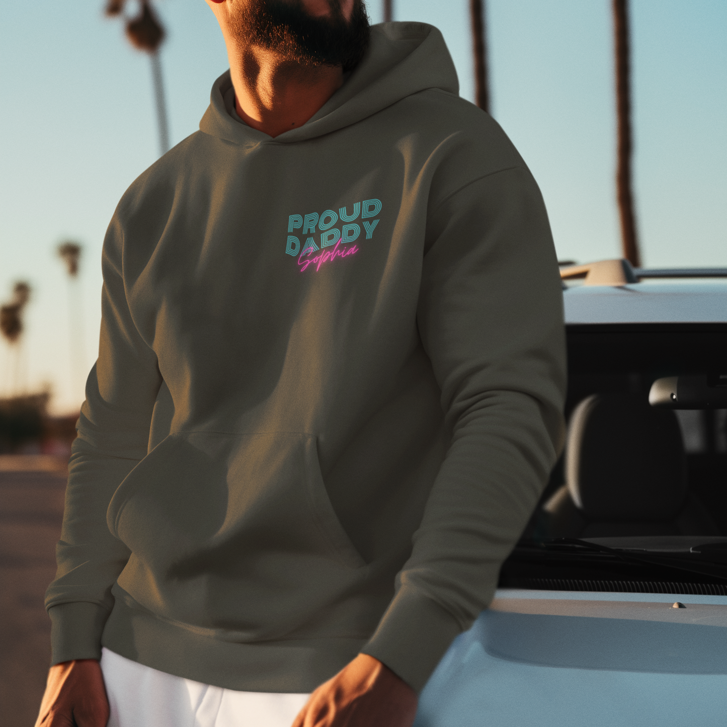 PAPA Hoodie PROUD personalisiert