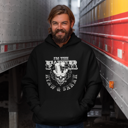 PAPA Hoodie SKULL personalisiert