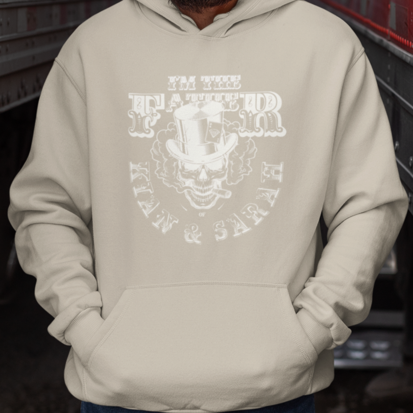 PAPA Hoodie SKULL personalisiert