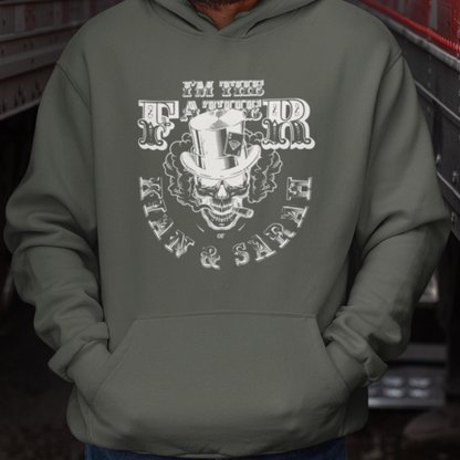 PAPA Hoodie SKULL personalisiert