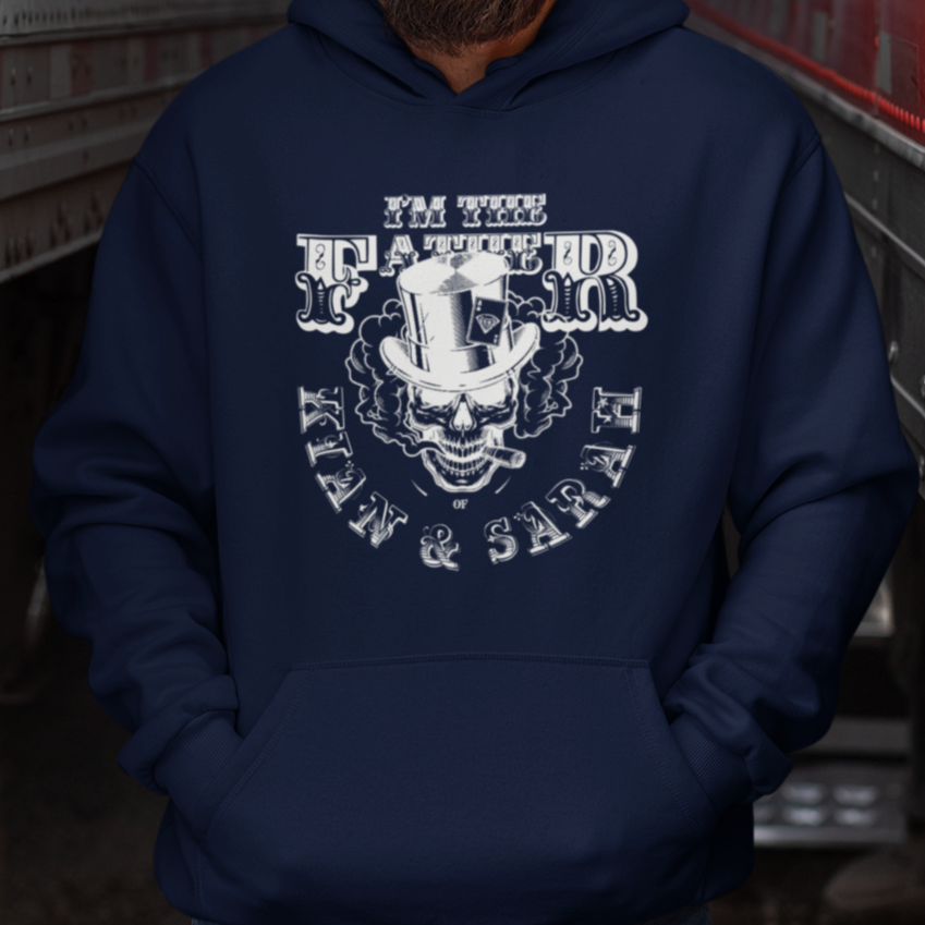PAPA Hoodie SKULL personalisiert