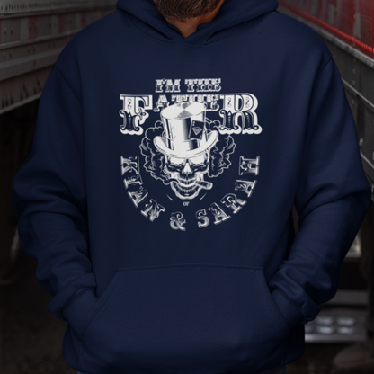 PAPA Hoodie SKULL personalisiert