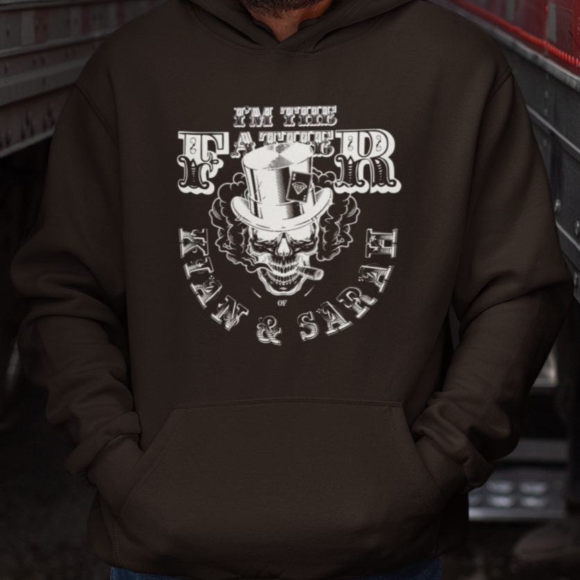 PAPA Hoodie SKULL personalisiert