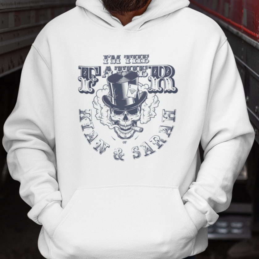 PAPA Hoodie SKULL personalisiert