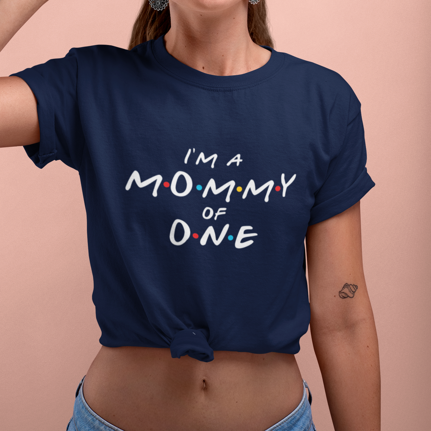MAMA T-Shirt FRIENDS EDITION Rundhals personalisiert