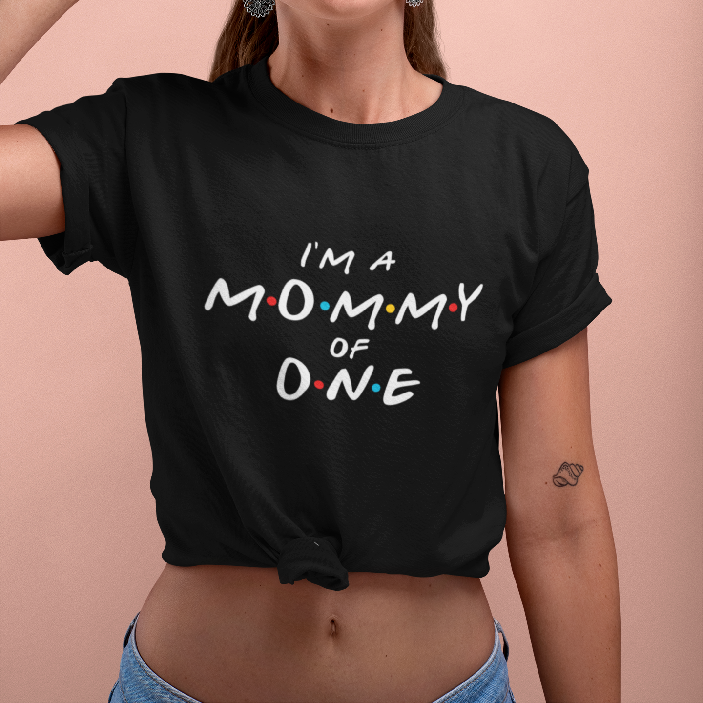MAMA T-Shirt FRIENDS EDITION Rundhals personalisiert