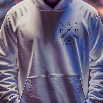 PAPA Hoodie ARROWS personalisiert