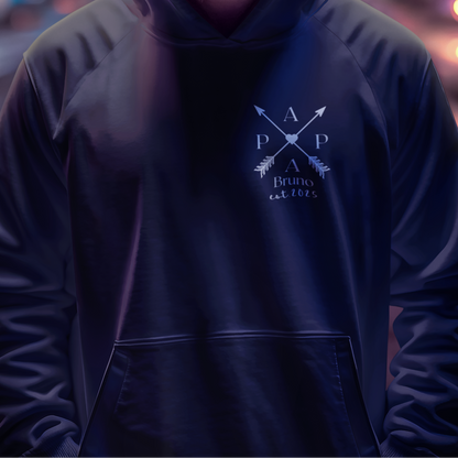 PAPA Hoodie ARROWS personalisiert