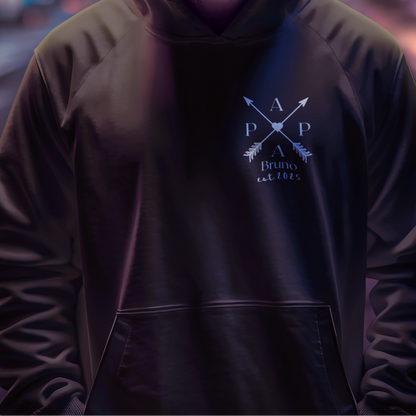 PAPA Hoodie ARROWS personalisiert