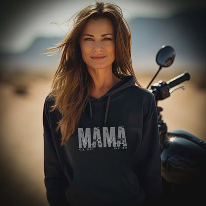 MAMA Hoodie SOLID ROCKS personalisiert