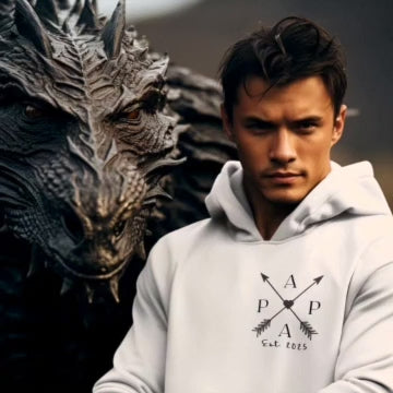 PAPA Hoodie ARROWS personalisiert